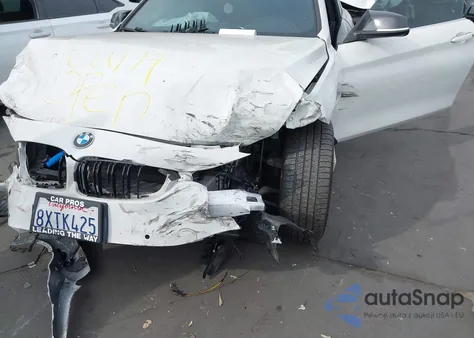 2018 BMW 430I z USA, uszkodzony, nr VIN WBA4W3C55JAF91480